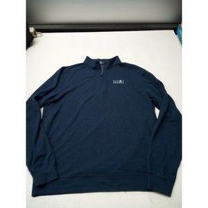 Blackmoor Golf Club 1/4 zip Long Sleeve Pullover  Blue XXL The Low Country Colle